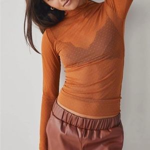 Free People On The Dot Layering Top